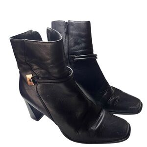 Amanda Smith Boots Black Leather